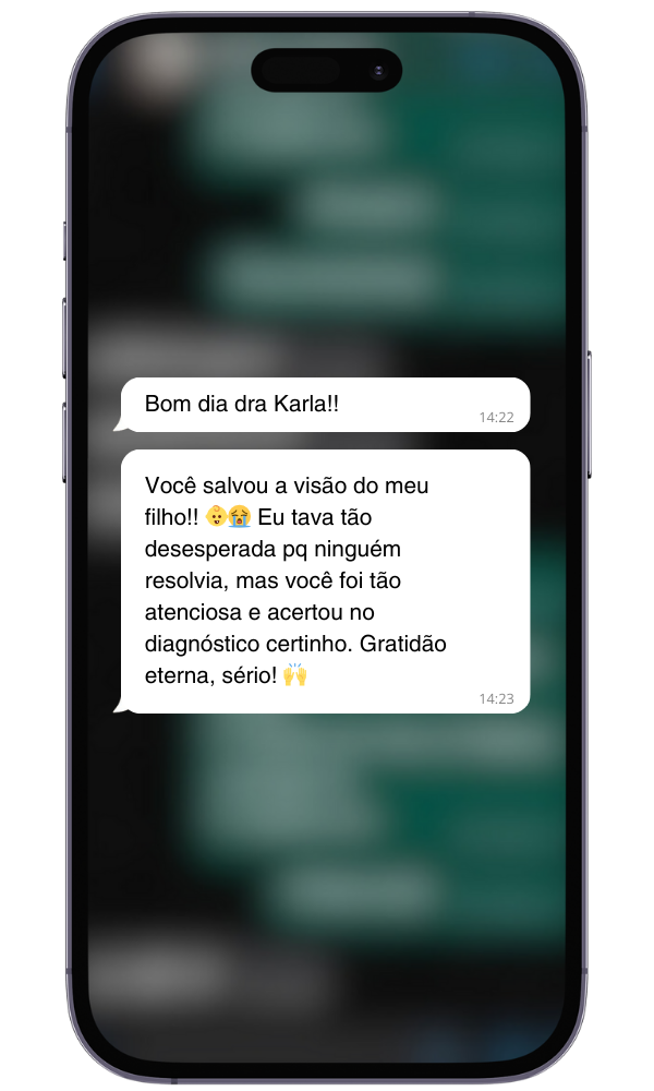 img depoiments whatsapp dra karla delalibera - blink 4